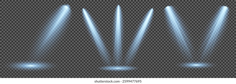 Light blue Star, Soft Sunny Sparkle. Glowing abstract isolated light effects lens. Spotlight and Star with Bokeh and Dust Effect. Glowing Abstract. Lens flash, explosion, spark.