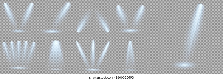 Light blue Star, Soft Sunny Sparkle. Glowing abstract isolated light effects lens. Spotlight and Star with Bokeh and Dust Effect. Glowing Abstract. Lens flash, explosion, spark.