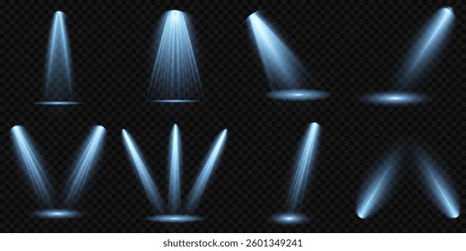 Light blue Star, Soft Sunny Sparkle. Glowing abstract isolated light effects lens. Spotlight and Star with Bokeh and Dust Effect. Glowing Abstract. Lens flash, explosion, spark.