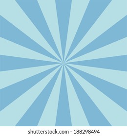 Light blue sunburst style abstract background
