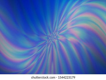 Light BLUE swirl vector abstract background. A vague abstract illustration with gradient. The template for backgrounds of cell phones.