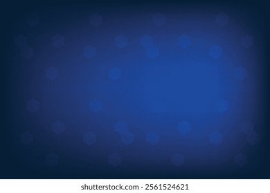 Light Blue technology background with connected hexagon. Free Space template with blank area for creative and design. Hex shape in stroke and fill in back.