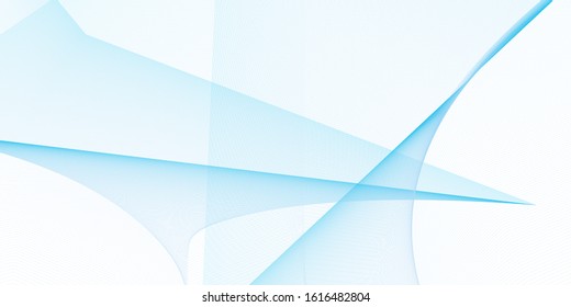 Light blue technology futuristic web background, vector empty blank design element, art abstract geometric design