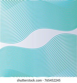 light blue template background ,wave line