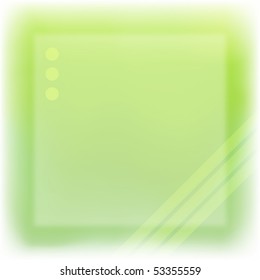 Light blue template. Vector