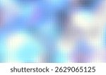 Light blue texture. Iridescent glass effect. Rainbow soft gradient. Glasswork effect digital paper. Sparkle pattern. Vector illustration
