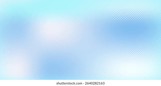 Light blue texture. Iridescent glass effect. Rainbow soft gradient. Glasswork effect digital paper. Sparkle pattern. Vector illustration
