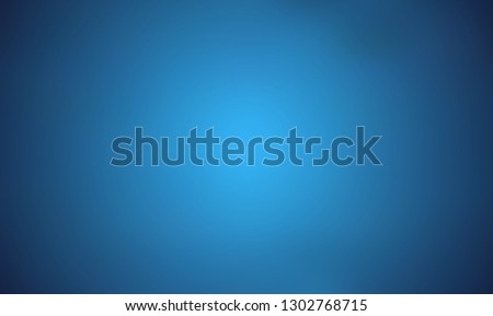 Light Blue Trendy Wide Screen Gradient Background. Defocused Soft Blurred Backdrop. Wide HD Screen format ratio. Vector texture easily scalable to the desired size.