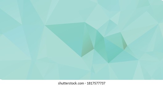 Light blue triangle modern geometric abstract background 