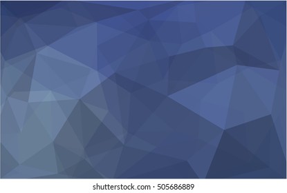 Light blue triangle mosaic background. Shining illustration, which consist of triangles. The elegant pattern can be used as part of a brand book.