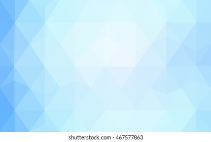 Light blue triangle mosaic pattern. Colorful illustration in abstract style with gradient. Brand-new design for your business. Light blue triangle mosaic pattern. Colorful illustration in abstract style with gradient. Brand-new design for your business.