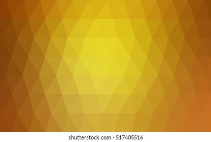 Light blue triangle mosaic template. Creative geometric illustration in Origami style with gradient. A completely new template for your business design.