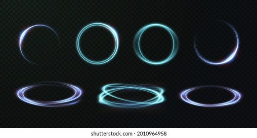 Light blue Twirl.
Curve light effect of neon line.
Luminous blue circle.
Light neon pedistal, podium, platform, table.
Vector PNG.