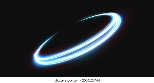 Light blue Twirl.
Curve light effect of neon line.
Luminous blue circle.
Light neon pedistal, podium, platform, table.
Vector PNG.