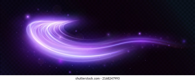 Light blue Twirl. Curve light effect of blue line. Luminous blue circle. Light blue pedistal, podium, platform, table. Vector PNG. Vector illustration