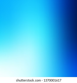 Light BLUE vector abstract backdrop. Abstract illustration with gradient blur design. New side for your design.