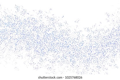 Light BLUE vector abstract background, which consist of triangles. Pattern with colored triangles on white background.