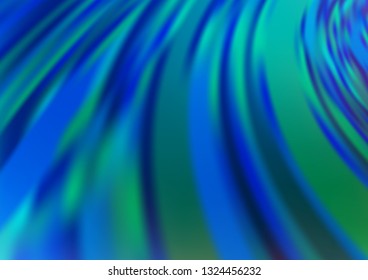 Light BLUE vector abstract background. Creative illustration in halftone style with gradient. Brand new style for your business design.