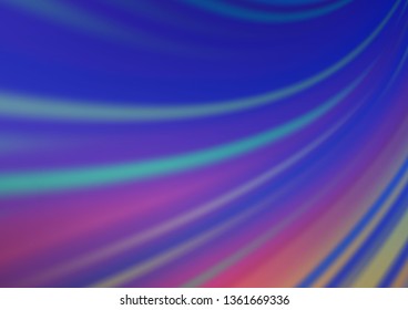 Light BLUE vector abstract background. Glitter abstract illustration with an elegant design. Brand new style for your business design.
