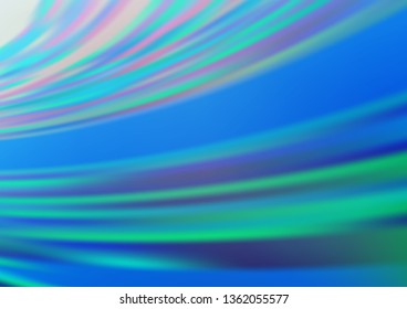 Light BLUE vector abstract background. Modern geometrical abstract illustration with gradient. The template for backgrounds of cell phones.