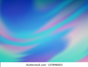 Light BLUE vector abstract background. An elegant bright illustration with gradient. The blurred design can be used for your web site.