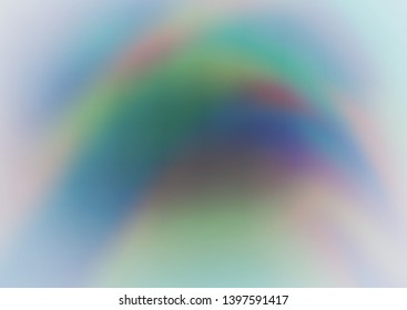 Light BLUE vector abstract background. A completely new color illustration in a bokeh style. Brand new design for your business.