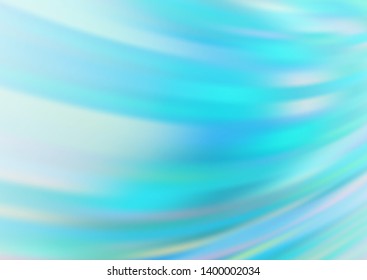 Light BLUE vector abstract background. A completely new color illustration in a bokeh style. The blurred design can be used for your web site.