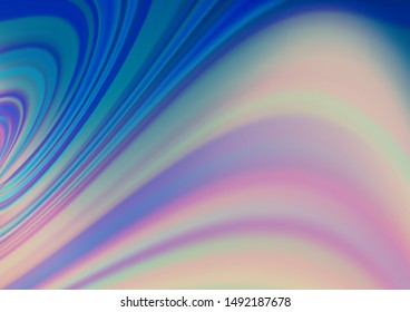 Light BLUE vector abstract background. Colorful illustration in blurry style with gradient. Brand new style for your business design.