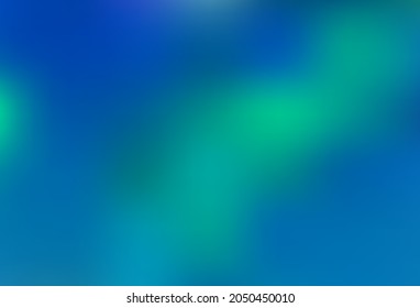 Light BLUE vector abstract background. A vague abstract illustration with gradient. Template for any brand book.