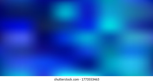 Light blue vector abstract blur pattern. Colorful illustration with gradient in abstract style. Best choice for your design.