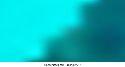 Light blue vector abstract blur layout. Colorful gradient abstract illustration in blur style. Background for mobile phones.