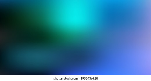 Fondo de visión abstracto del vector azul claro. Ilustración colorida con gradiente en estilo abstracto. La mejor opción para tu diseño.