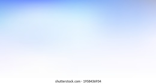 Light blue vector abstract blur drawing. Abstract colorful illustration in blur style with gradient. Best choice for your design.