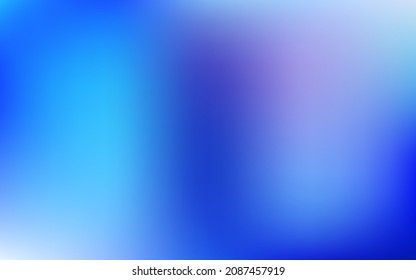Light blue vector abstract blur template. Colorful illustration with gradient in abstract style. Wallpaper for your web apps.