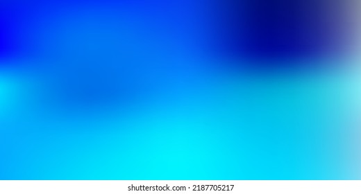 Light blue vector abstract blur template. Colorful illustration with gradient in halftone style. Sample for your designs.