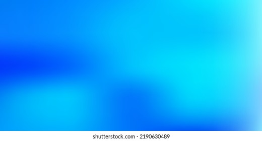 Light blue vector abstract blur texture. Blurred abstract gradient illustration in simple style. Landing pages design.