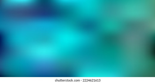 Light blue vector abstract blur background. Shining colorful blur illustration in abstract style. Landing pages design.