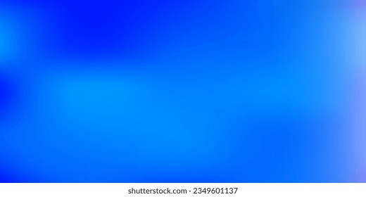 Fondo de visión abstracto del vector azul claro. Ilustración abstracta de gradiente colorido en estilo borroso. Fondo de escritorio para tus aplicaciones web.
