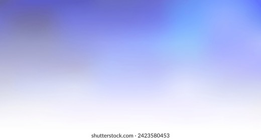 Dibujo de borrón abstracto de vector azul claro. Ilustración nítida y colorida en estilo abstracto. La mejor opción para tu diseño.