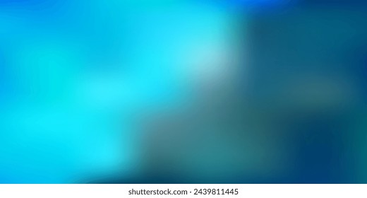 Light blue vector abstract blur background. Abstract colorful illustration with blur gradient. Best choice for your design.
