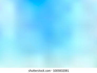 Light BLUE vector abstract blurred pattern. An elegant bright illustration with gradient. A new texture for your design.