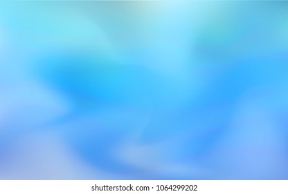 Light BLUE vector abstract blurred background. Glitter abstract illustration with an elegant design. Brand-new style for your business design.