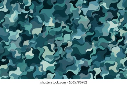 Light BLUE vector abstract blurred template. A sample with blurred shapes. A completely new design for your business.