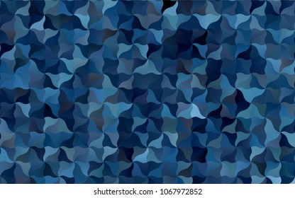 Light BLUE vector abstract blurred pattern. A sample with blurred shapes. The completely new template can be used for your brand book.