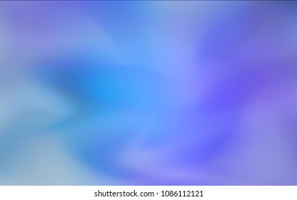 Light BLUE vector abstract blurred cover. A completely new color illustration in a vague style. The blurred design can be used for your web site.
