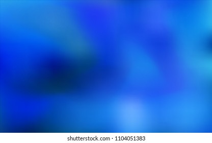 Light BLUE vector abstract blurred cover. Colorful abstract illustration with gradient. Brand-new style for your business design.