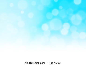 Light BLUE vector abstract blurred background. Colorful abstract illustration with gradient. Brand new design for your business.
