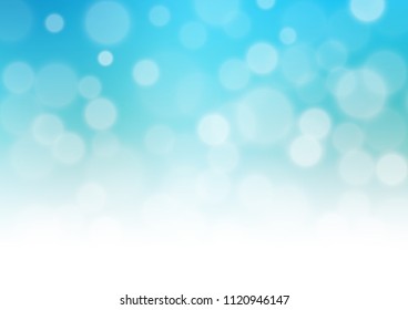 Light BLUE vector abstract blurred background. Modern geometrical abstract illustration with gradient. A completely new design for your business.