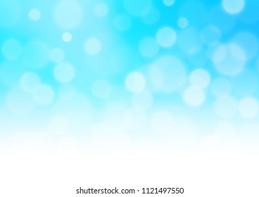 Light BLUE vector abstract blurred template. Shining colorful illustration in a Brand new style. A new texture for your design.