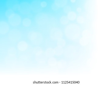 Light BLUE vector abstract blurred template. A vague abstract illustration with gradient. Brand new design for your business.